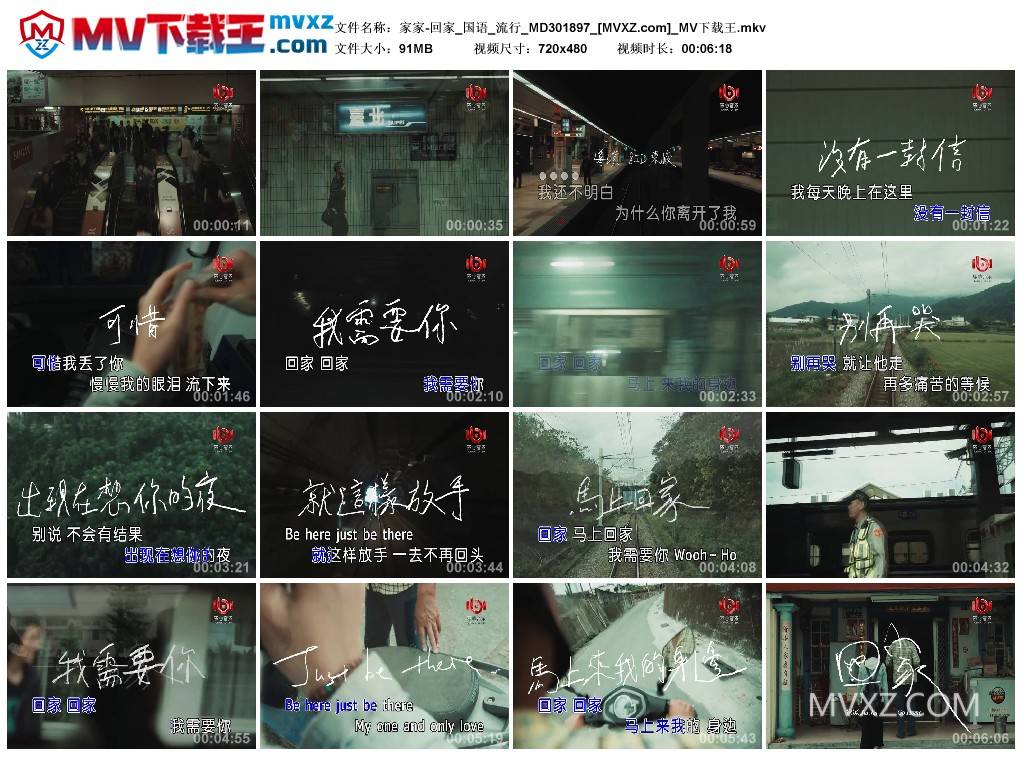 家家-回家_国语_流行_MD301897